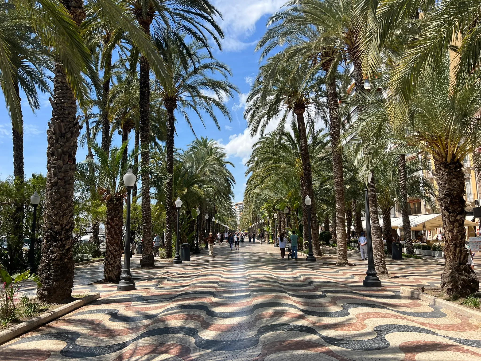 Explanada de España walkway in Alicante