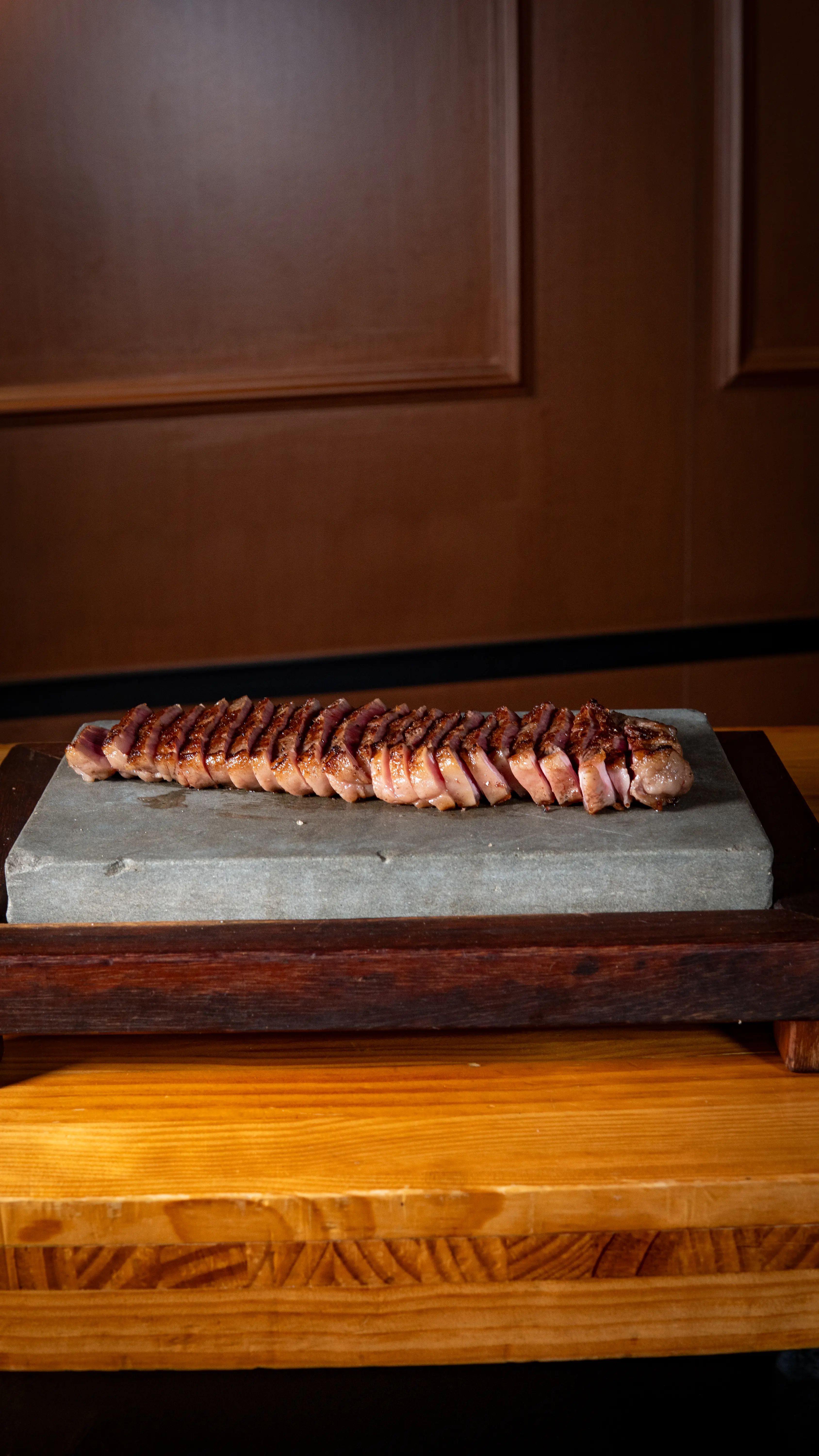 Plated course at Templo