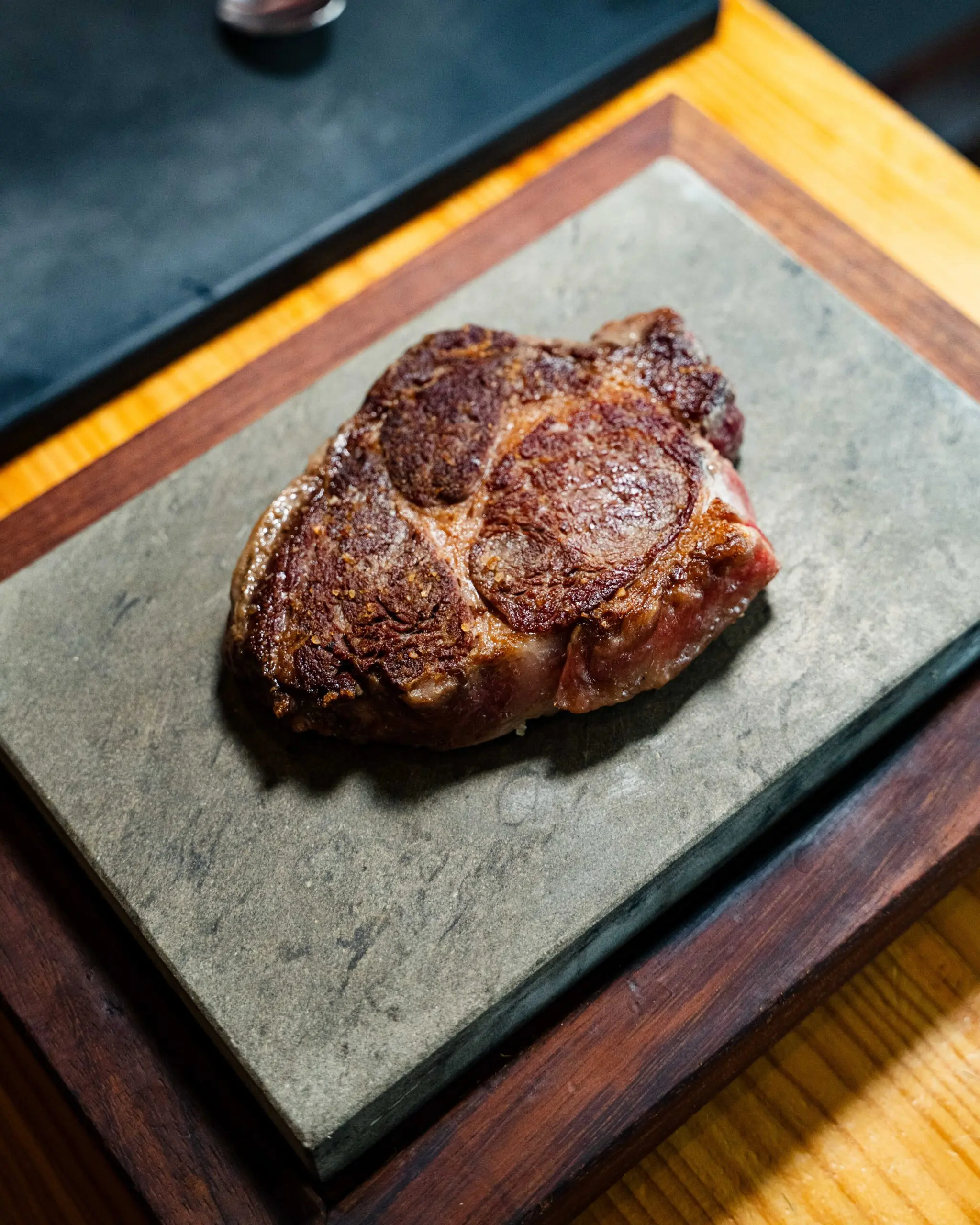 Aged meat dish served at Templo