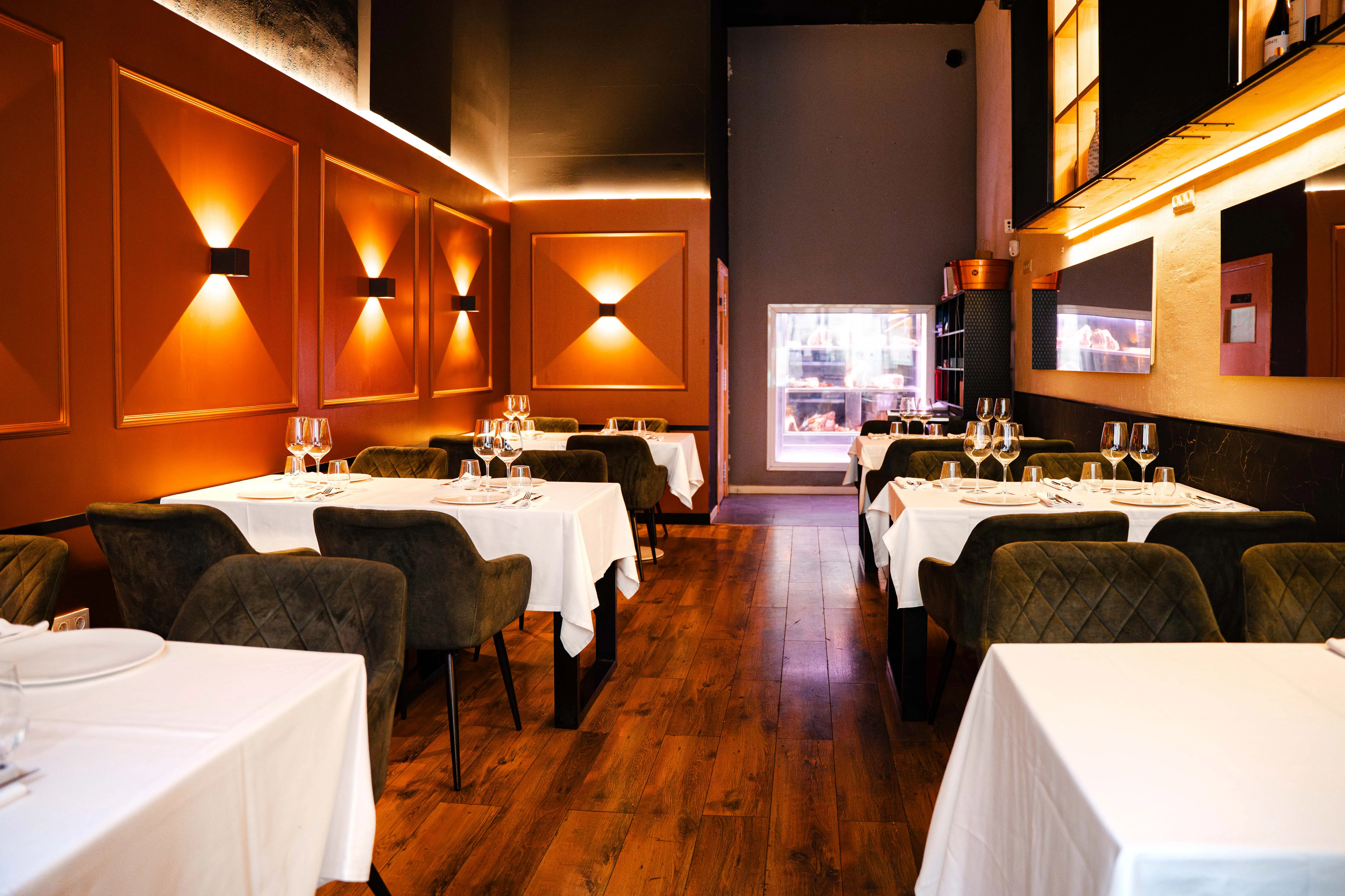 Inside Templo restaurant