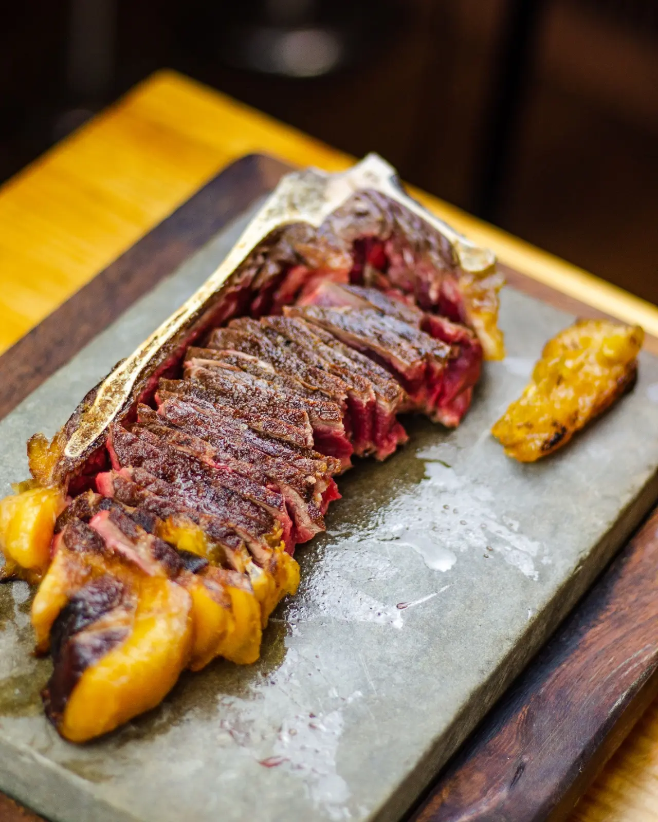 Lomo bajo, an aged beef cut at Templo